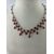 PARURE RUBINI BIRMANI E DIAMANTI ORO 18 KT
