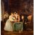 Pittore italiano (datato 1853) - Scena di interno storica.