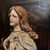 Antica Scultura in terracotta dipinta  Madonna Immacolata . 1827 Luigi Pettinari Scultore . H 48