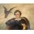Pittore italiano (fine XIX sec.) - Il Falconiere.