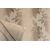 Tessuto beige e nocciola "ramages" - T/202 -