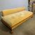 Antico divano chaise longue in noce neorinascimentale fine 800 . restaurato mis 200 x cm 90 