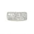 Anello a fascia con pavè di diamanti