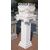 Column with vase     
