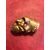 Brass matchbox in the shape of a dog&#39;s head.     