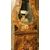 DARS664 - Orologio a pendolo da terra, epoca '800, misure cm L 53 x H 237 x P 28