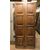 pti633 - double hinged door in walnut, eighteenth century, cm l 98 xh 218     