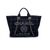 CHANEL Borsa Shopper in Tela Col. Nero Deauville L