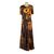 La Mendola Vestito in Seta Col. Grigio Evening Gown 44