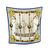 HERMES Foulard Vintage in Seta Col. Multicolore Tribord