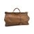FENDI Borsa da Viaggio Vintage in Pelle Col. Beige L