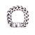 DIOR Bracciale in Metallo Col. Argento Gourmette