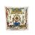 HERMES Foulard Vintage in Seta Col. Beige Carre 90