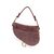 DIOR Borsa a Mano in Velluto Col. Rosa Saddle S
