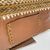 VALENTINO GARAVANI Borsa Shopper in Pelle Col. Marrone Rockstud M