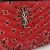 SAINT LAURENT Pochette in Tela Col. Rosso Lou Lou S