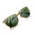 OTHER BRAND Occhiali da Sole Vintage in Acetato Col. Oro CN 4