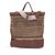 VALENTINO GARAVANI Borsa Shopper in Pelle Col. Marrone Rockstud M