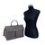 GHERARDINI Borsa a Mano in Pelle Col. Grigio L