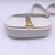 VERSACE Borsa a Tracolla in Pelle Col. Bianco Greca Goddess S