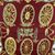 HERMES Foulard Vintage in Seta Col. Bordeaux Roues de Canon