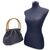 GUCCI Borsa Shopper in Denim Col. Grigio Bamboo M