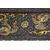 Consolle orientale in legno laccato e dorato, fine XIX secolo