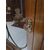 Libreria curva stile vittoriana inglese H 182  178x45