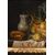 Natura morta con frutta, verdura e calice di cristallo, Hubert van Ravesteyn (Dordrecht 1638-1683) bottega/cerchia