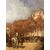 Dipinto con carrozza e Figure a Parigi, dell'800