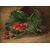 Octave Cartel (Belga, 1884 - 1944) - Natura morta di fragole.