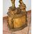 Scultura antica in legno policromo raffigurante il Moro di Venezia. Periodo inizio XX secolo.