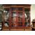 Splendida elegante libreria vetrina del 1800 francese stile Luigi XVI