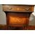 Davenport inglese stile Vittoriano del 1800 in palissandro con intarsi floreali