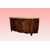 Magnifica grande credenza stile Provenzale del 1800 con piano in marmo bianco venato