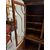 Libreria curva stile vittoriana inglese H 182  178x45