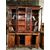 Splendida elegante libreria vetrina del 1800 francese stile Luigi XVI