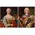 Ritratti di Maria Teresa d'Asburgo e Francesco I di Lorena, Martin van Meytens (Stoccolma 1695 - Vienna 1770)