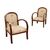 Coppia Poltroncine Déco Italia XX Secolo