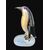 Pinguino in vetro sommerso con inclusioni oro.Cenedese.Murano.
