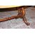 Tavolino da salotto inglese della seconda metà del 1800 in legno di noce