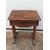 Mahogany work table with feather veneered top. Luigi Filippo period.     