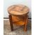 Round table art-d&#39;eco &#39;with two floors, veneered in briar.     