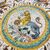 Antica crespina piatto Deruta con Leone primi XVII sec maiolica . Mis diametro cm 24