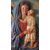 Madonna con Bambino, tondo in terracotta policroma del XX° secolo