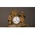 Orologio da tavolo francese del 1800 con raffigurato personaggio femminile