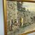 Antico Dipinto Acquarello Filippo Carcano (Milano 1840 – 1914 ) XIX sec mis 53 x 43  “ Plebe e nobiltà “