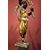 Antica scultura di Moretto femminile con cornucopia fiorita
