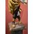 Antica scultura di Moretto femminile con cornucopia fiorita