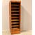 Antico classificatore archivio schedario serranda in rovere